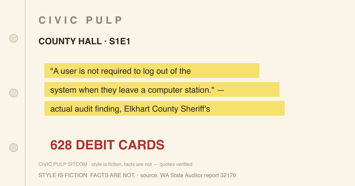 She Kept the Cards — case file card